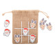 AP716493 | Juxo | Christmas tic-tac-toe, ornament & gift box - Kids