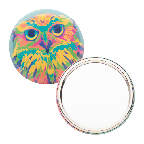 AP718221 | BeautyBadge | pin button pocket mirror - Personal care