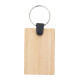 AP718370 | Bambry | bamboo keyring, rectangle - Keyrings