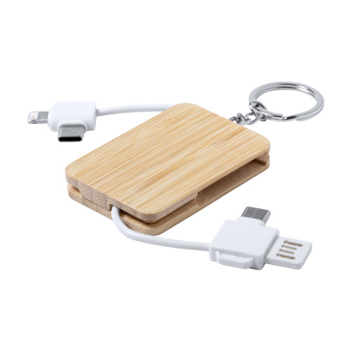 AP722043 | Rusell | keyring USB charger cable - USB/UDP Pen Drives