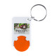 AP741590 | Zabax | Schlüsselanhänger mit Einkaufswagenchip - Promo Schlüsselanhänger