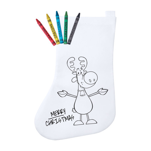 AP781112 | Plicom | Božična nogavica s pobarvanko - Otroci