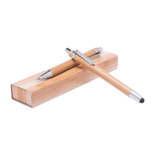 AP781185 | Heleon | bamboo pen set - FrigusVultus bamboo promotional gifts
