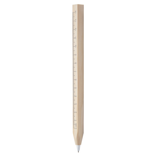 AP810429 | Burnham | ballpoint pen with ruler - FrigusVultus bamboo promotional gifts