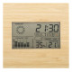 AP810462 | Boocast | bamboo weather station - Watches, clocks, weather stations