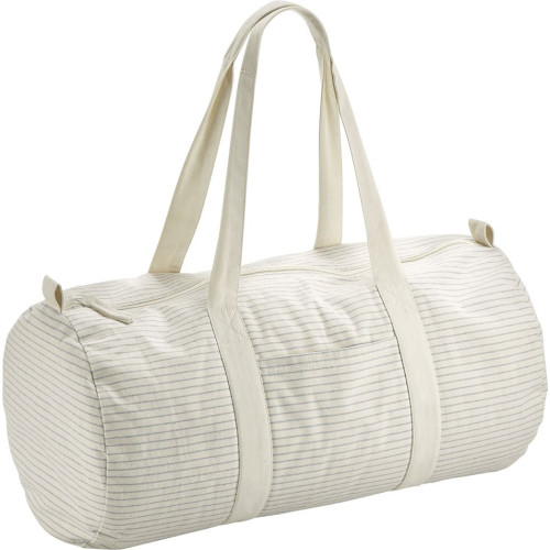 Westford Mill | W258 | Organic Cotton Bag with Stripes - Sport