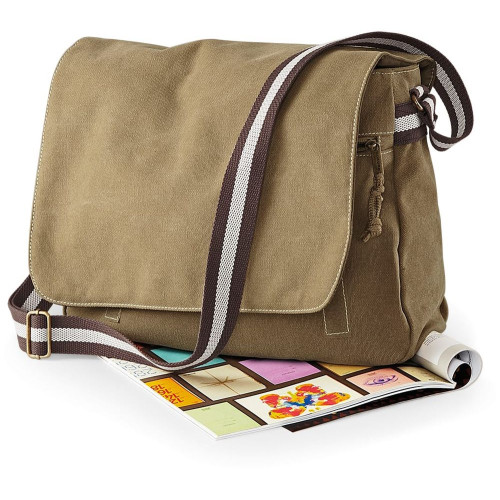 Quadra | QD610 | Vintage Bag with Flap - Bags