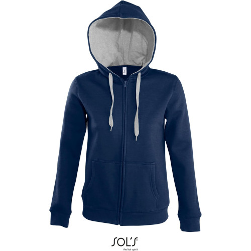SOLS | Soul Women | Ladies Contrast Hooded Sweat Jacket - Pullovers and sweaters
