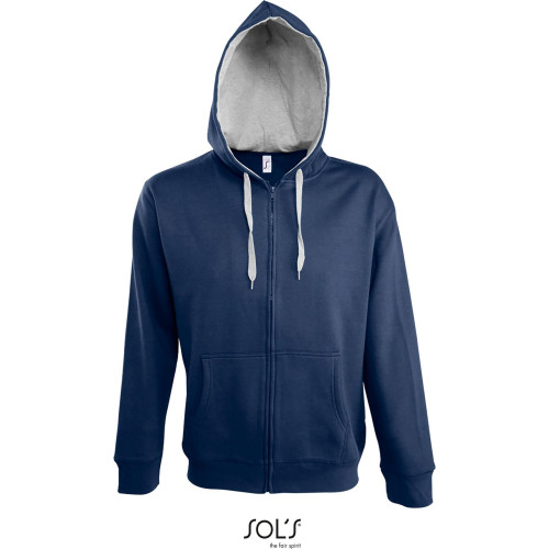 SOLS | Soul Men | Mens Contrast Hooded Sweat Jacket - Pullovers and sweaters