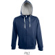 SOLS | Soul Men | Mens Contrast Hooded Sweat Jacket - Pullovers and sweaters