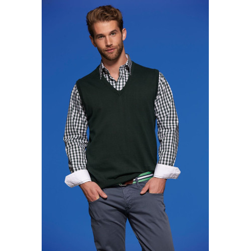 James & Nicholson | JN 657 | moški v-izrez pleten pulover - Pletenine