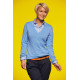James & Nicholson | JN 658 | Ladies V-Neck Pullover - Knitted pullover