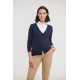 Russell | 715F | Ladies V-Neck Knitted Jacket - Knitted pullover
