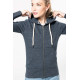 Kariban | KV2307 | Ladies Vintage Hooded Sweat Jacket - Pullovers and sweaters