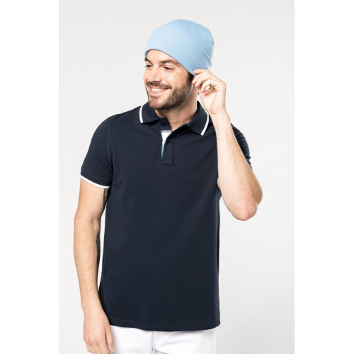 Kariban | K245 | moška večbarvna Piqué polo majica - Polo majice