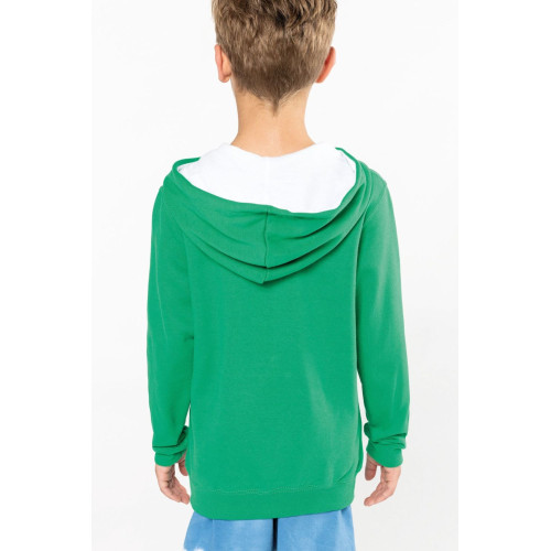 Kariban | K453 | otroški večbarvni pulover s kapuco - Puloverji in jopice