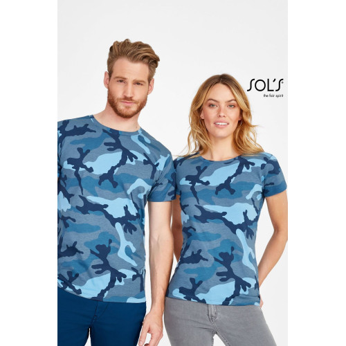 SOLS | Camo Women | Ladies Camouflage T-Shirt - T-shirts
