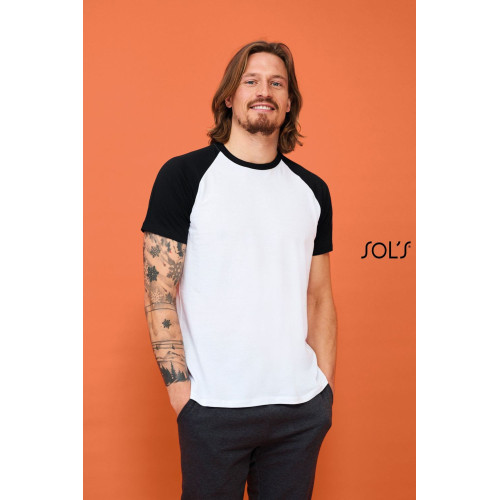 SOLS | Funky | Mens 2-colored Raglan T-Shirt - T-shirts