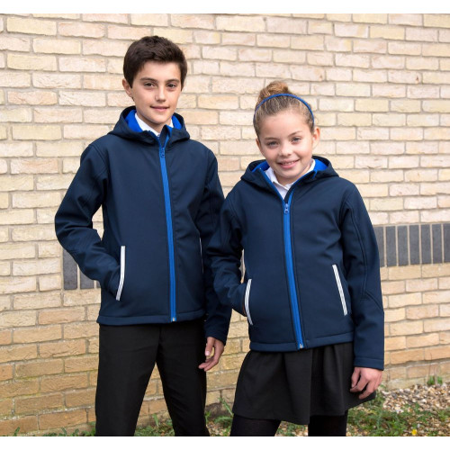 Result | R224JY | Kids 3-Layer Softshell Hooded Jacket - Jackets