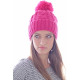 Atlantis | Vogue | Knitted Beanie with Cable Pattern - Headwear