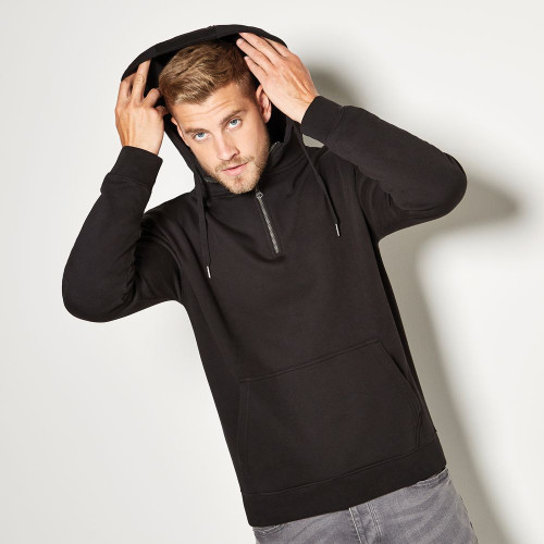 43.0336 Kustom Kit | KK 336 | Hooded Sweater with 1/4 Zip - Pullovers and sweaters