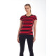 Mantis | M110S | Ladies striped T-Shirt - T-shirts