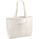 Westford Mill | W255 | Nakupovalna torba iz ekološkega bombaža s črtami - Vrečke in torbe