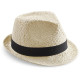 Beechfield | B720 | Hat in braided look Festival Trilby - Beanies