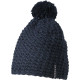 Myrtle Beach | MB 7939 | Crocheted Hat with Pompon - Headwear