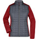 James & Nicholson | JN 741 | Ladies Knitted Hybrid Jacket - Fleece