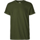 Neutral | O60012 | Mens Organic T-Shirt with Roll-Up Sleeve - T-shirts