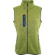 James & Nicholson | JN 773 | Ladies Knitted Fleece Vest with Stand-Up Collar - Fleece