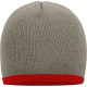 Myrtle Beach | MB 7584 | Knitted Beanie with contrasting Stripes - Headwear