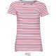 SOLS | Miles Women | Ladies striped T-Shirt - T-shirts