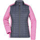 James & Nicholson | JN 741 | Ladies Knitted Hybrid Jacket - Fleece
