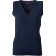 James & Nicholson | JN 656 | Ladies V-Neck Pullover sleeveless - Knitted pullover
