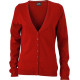 James & Nicholson | JN 660 | Ladies V-Neck Cardigan - Knitted pullover