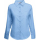 F.O.L. | Lady-Fit Poplin Shirt LSL | Popeline Bluse langarm - Hemden