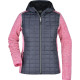 James & Nicholson | JN 771 | Ladies Knitted Hybrid Jacket - Fleece