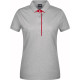 James & Nicholson | JN 725 | Ladies Piqué Polo Single Stripe - Polo shirts