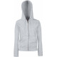 F.O.L. | Premium Lady-Fit Hooded Jacket | Ladies Hooded Sweat Jacket - Pullovers and sweaters