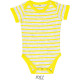 SOLS | Miles Baby | Baby Bodysuit striped - Baby