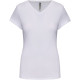 Kariban | K3015 | Ladies V-Neck Stretch T-Shirt - T-shirts