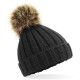 Beechfield | B412A | Kids' Knitted Beanie with Pompon - Beanies