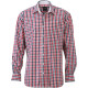 James & Nicholson | JN 617 | Poplin Plaid Shirt long-sleeve - Shirts
