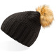Atlantis | Monte Bianco | Knitted Hat with Pompom - Headwear
