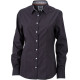 James & Nicholson | JN 618 | Poplin Blouse with Checked Insets - Shirts