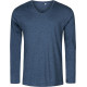 Promodoro | 1460 | Mens V-Neck T-Shirt long-sleeve - X.O - T-shirts