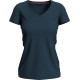 Stedman Claire V-neck| Ženska elastična majica z v-izrezom - Majice