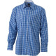 James & Nicholson | JN 617 | Poplin Plaid Shirt long-sleeve - Shirts